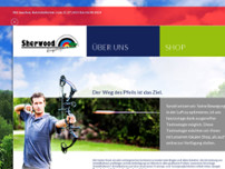 Screenshot for http://www.sherwood-bogensport.de
