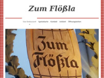 Zum Flößla website screenshot