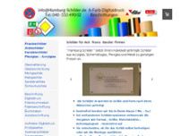 Screenshot for http://www.hamburg-schilder.de