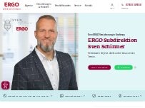 Website Screenshot ERGO Versicherung Sven Schirmer