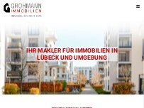 Website Screenshot Grohmann Immobilien IVD