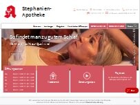 Website Screenshot Stephanien-Apotheke