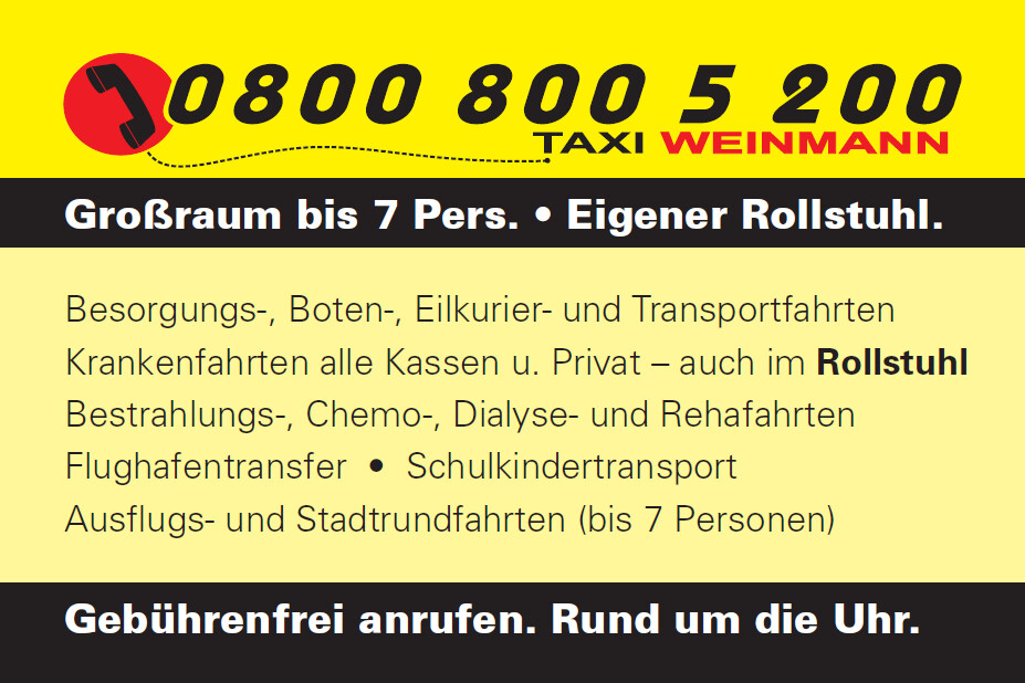 Bilder Taxi Weinmann      