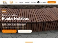 Website Screenshot Zimmerei u. Holzbau Wolfgang Ranke