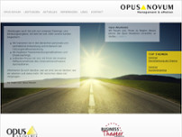 Screenshot for http://www.opus-novum.de