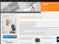 Margit Schönau website screenshot