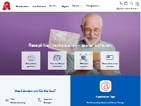 Website Screenshot Weser-Apotheke