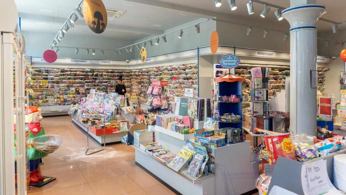 Bilder Schmitt & Hahn Buch und Presse im Bahnhof Villingen