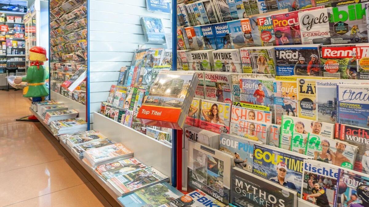 Bilder Schmitt & Hahn Buch und Presse im Bahnhof Villingen
