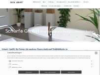 Website Screenshot Scharfe GmbH