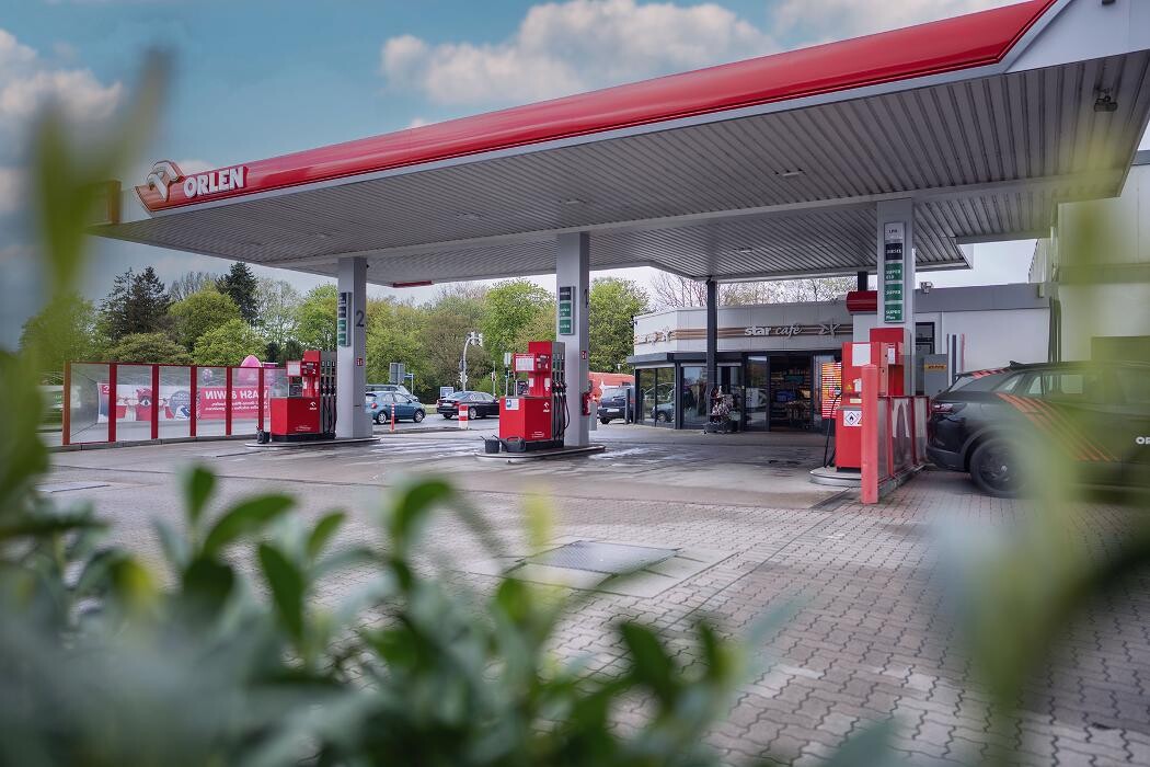 Bilder ORLEN Tankstelle