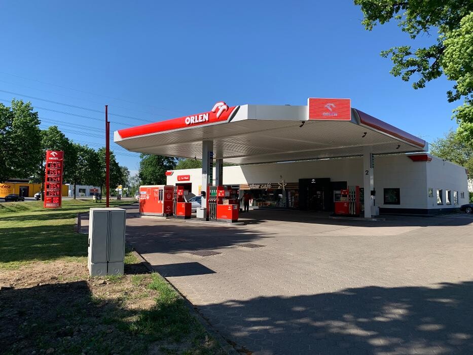 Bilder ORLEN Tankstelle