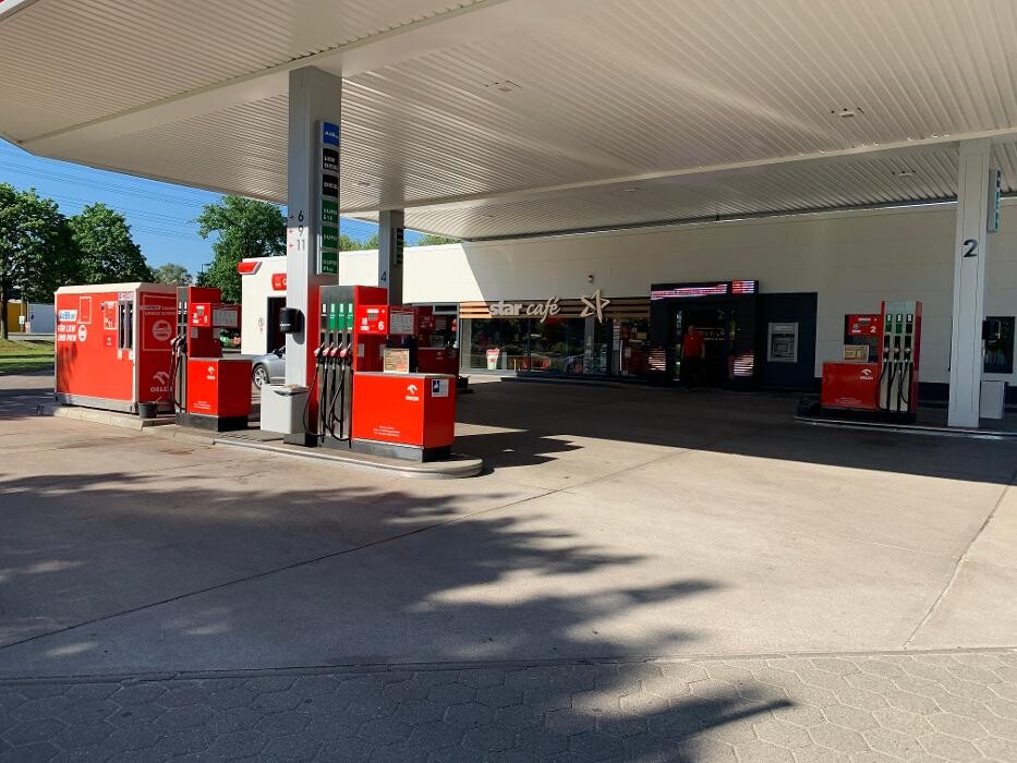 Bilder ORLEN Tankstelle