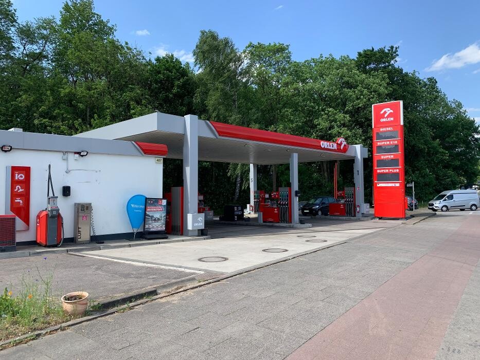 Bilder ORLEN Tankstelle