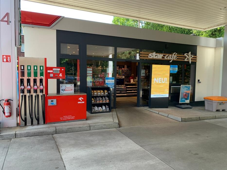 Bilder ORLEN Tankstelle