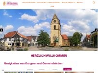 Website Screenshot Ev. Tageseinrichtung für Kinder Am Waldbad
