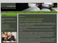 Screenshot for http://www.rechtsanwalt-notar-ulrich.de