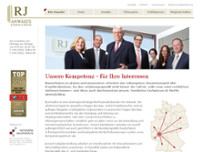 Screenshot for http://www.rj-anwaelte.de/