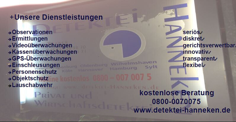 Hanneken Detektei Logo