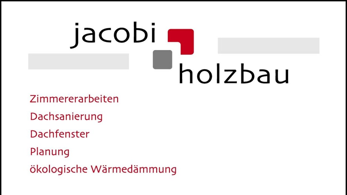 Bilder Jacobi Holzbau GmbH