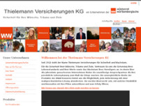 Thielemann Versicherungen KG website screenshot