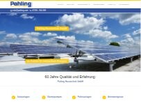 Website Screenshot Pahling Haustechnik GmbH
