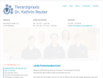Screenshot for http://tierarztpraxis-reuter.de