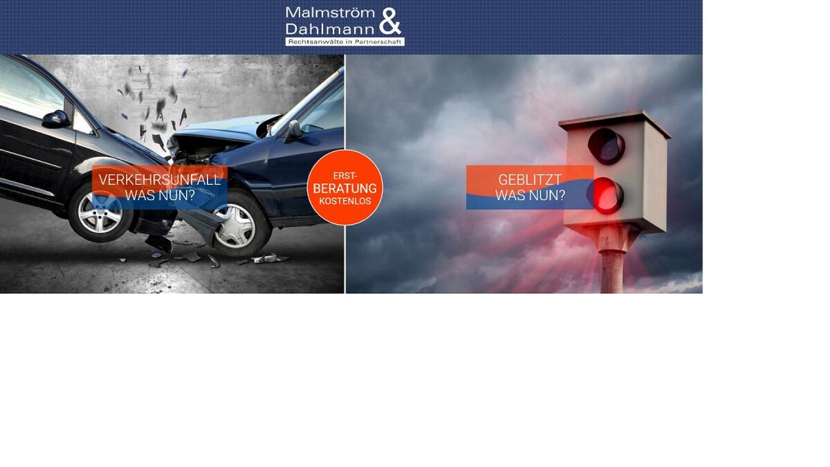 Bilder Jörg Malmström & Raik Dahlmann Rechtsanwälte in Partnerschaft | Verkehrsrecht