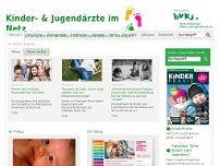 Screenshot for http://www.kinderaerzte-im-netz.de