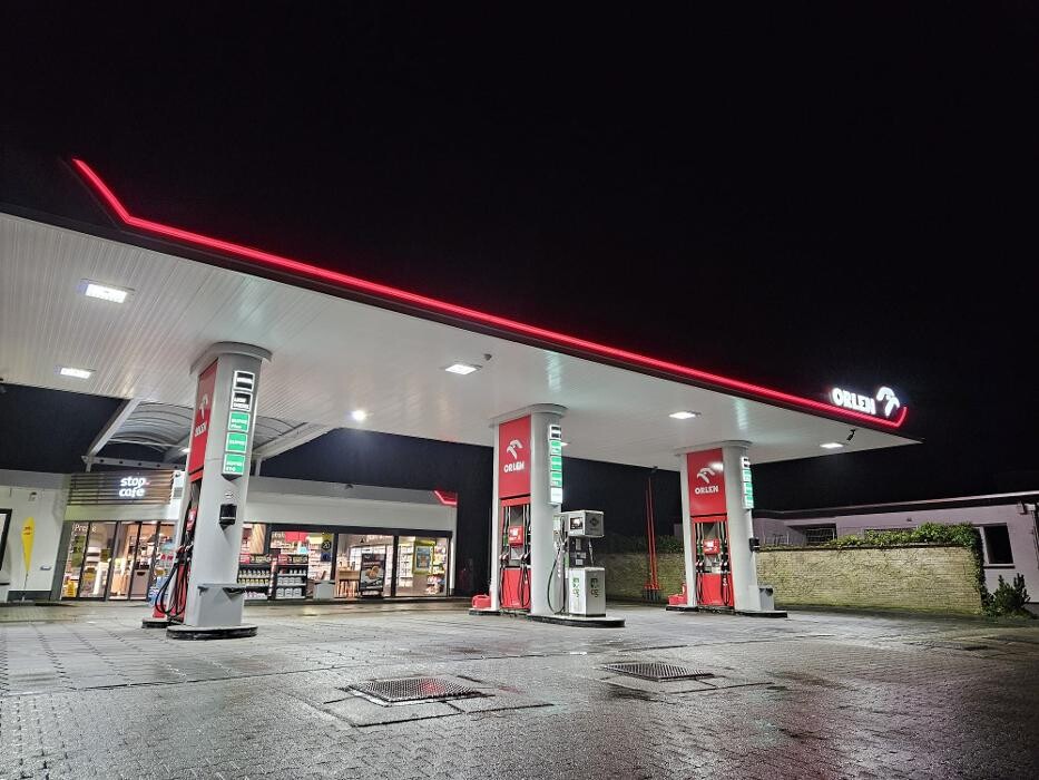 Bilder ORLEN Tankstelle