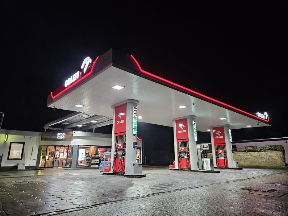 Bilder ORLEN Tankstelle