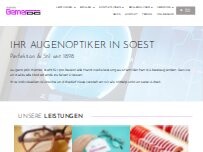 Website Screenshot Augenoptik Berner