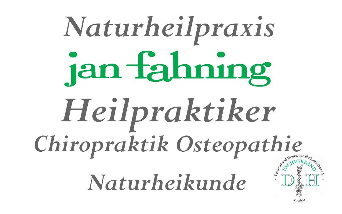 Jan D. Fahning Heilpraktiker Osteopath Logo