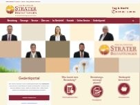Website Screenshot Sträter Bestattungen GmbH