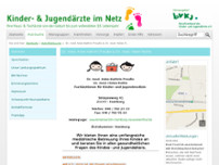 Screenshot for http://www.kinderaerztin-drrothe.de/