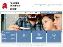 Website Screenshot Apotheke im Herold-Center