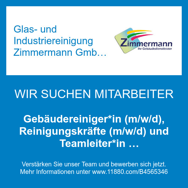 Bilder Glas- und Industriereinigung Zimmermann GmbH & Co.KG