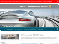 Screenshot for http://www.identica-weltin.de