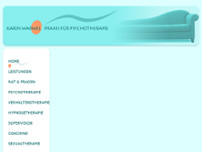 Psychotherapiepraxis Dipl.-Psych. Karin Warwel website screenshot