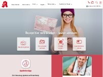 Website Screenshot Schlossberg-Apotheke