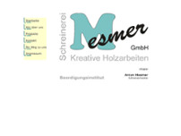 Screenshot for http://www.schreinerei-mesmer.de