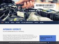 Website Screenshot Autohaus Leuteritz GmbH