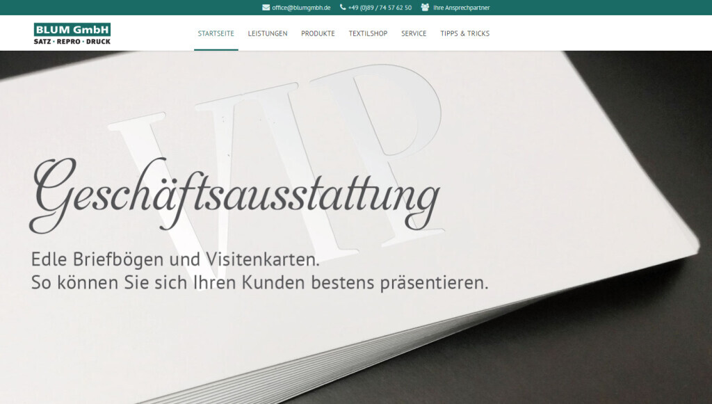 Bilder Druck | Blum Druck GmbH | München