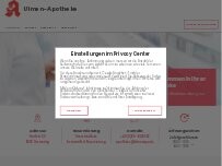 Website Screenshot Ulmen-Apotheke