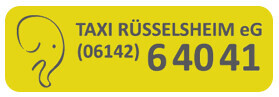 Taxi Rüsselsheim eG Logo