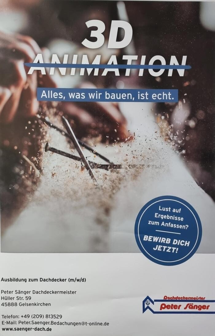 Bilder Peter Sänger Dachdeckermeister