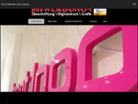 MT Werbung website screenshot
