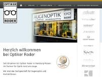 Screenshot for www.optiker-roder.de