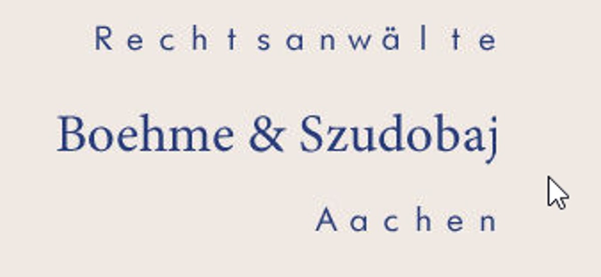 Anwaltskanzlei Boehme Logo