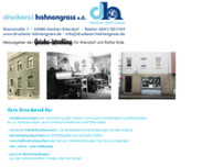Screenshot for http://www.druckerei-hahnengress.de